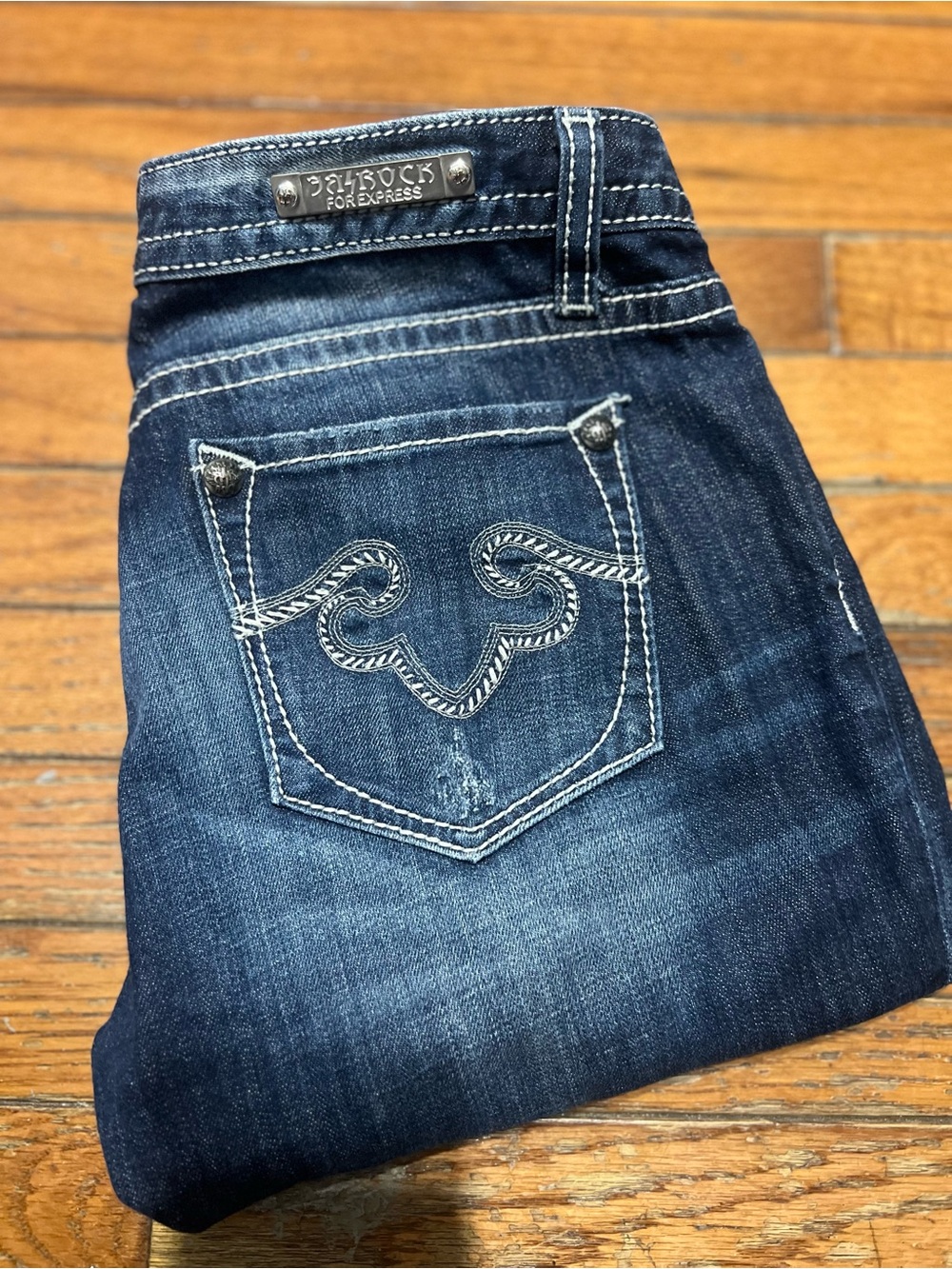 Re rock Express Women’s Skinny Jeans - Dark Indigo Blue size 8